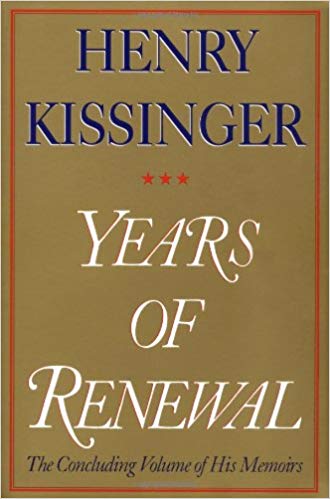 Years of Renewal by Henry Kissinger pdf free Download