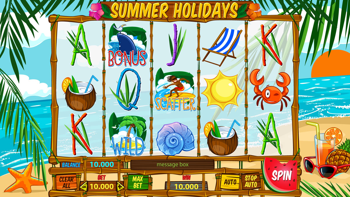 Summer-Themed Online Slot games