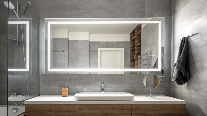 LED Bathroom Mirrors Installation