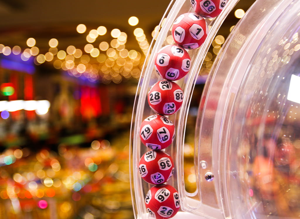 Lottery-Ball Machines in casino