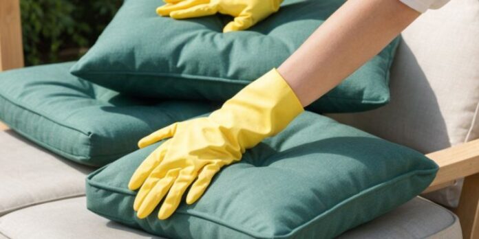 outdoor cushion materials maintenance