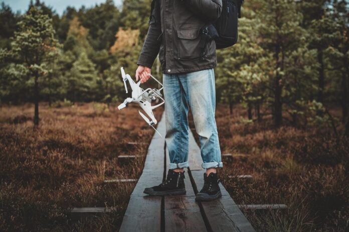 drone footage