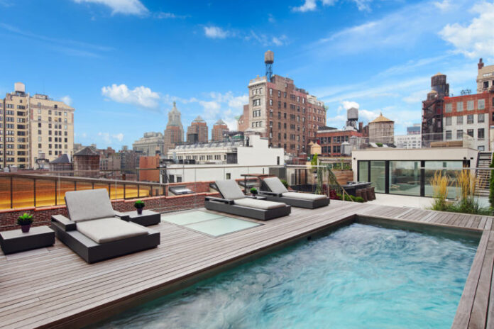 rooftop spa