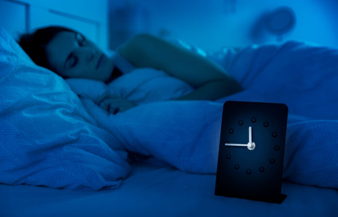 sleeping on time