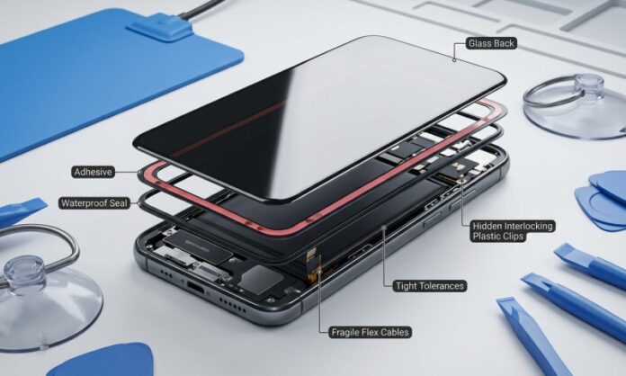 different parts of a phone