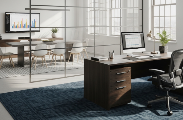 Rug for the Office and the Meeting Room